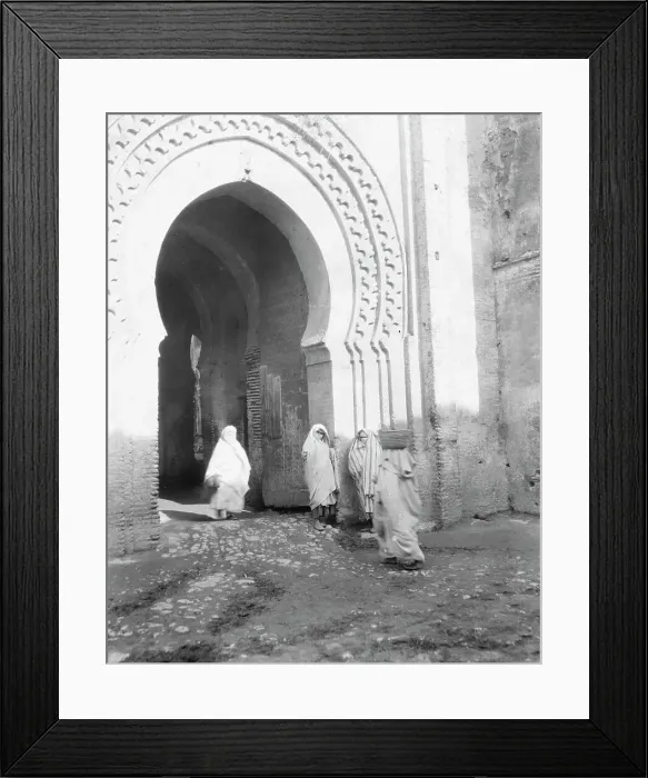Framed Print : Travel views of Morocco, 1904. Creator: Arnold Genthe Framed Print : Travel views of Morocco, 1904. Creator: Arnold Genthe