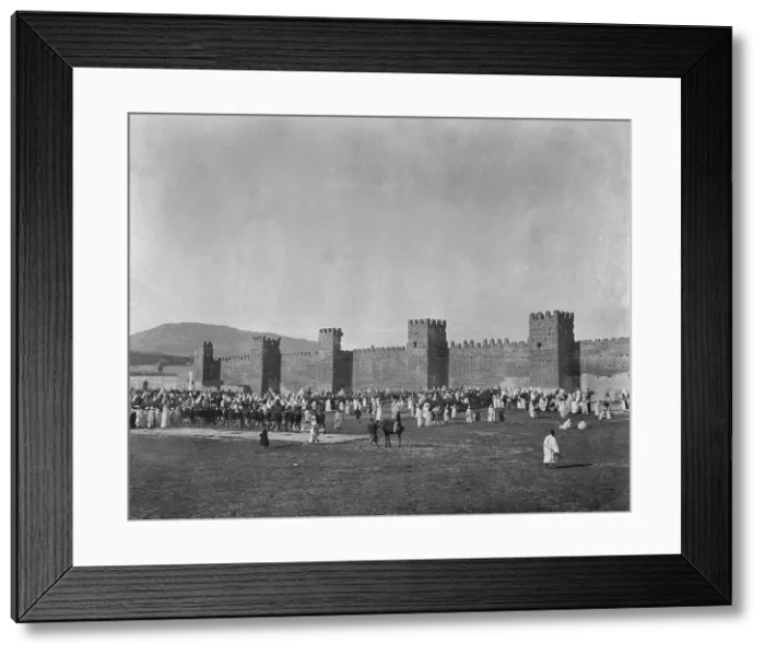 Framed Print : Travel views of Morocco, 1904. Creator: Arnold Genthe Framed Print : Travel views of Morocco, 1904. Creator: Arnold Genthe