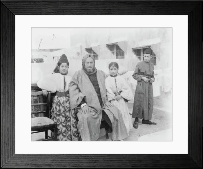 Framed Print : Travel views of Morocco, 1904. Creator: Arnold Genthe Framed Print : Travel views of Morocco, 1904. Creator: Arnold Genthe