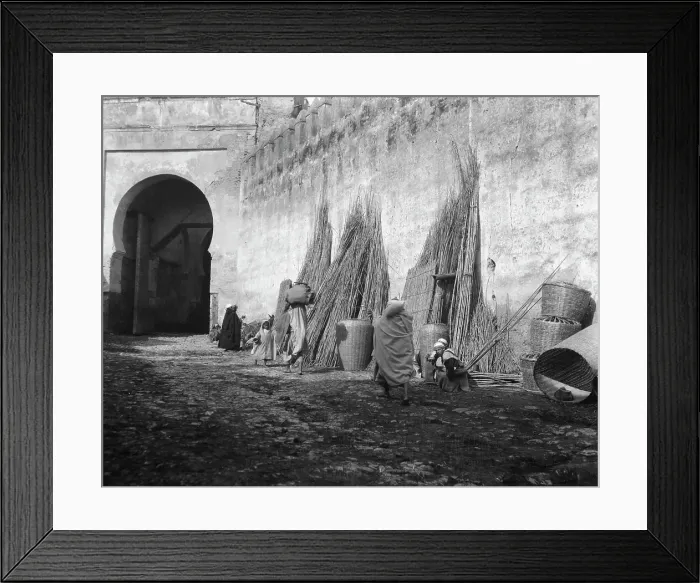 Framed Print : Travel views of Morocco, 1904. Creator: Arnold Genthe