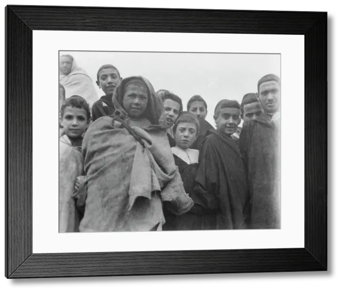 Framed Print : Travel views of Morocco, 1904. Creator: Arnold Genthe Framed Print : Travel views of Morocco, 1904. Creator: Arnold Genthe