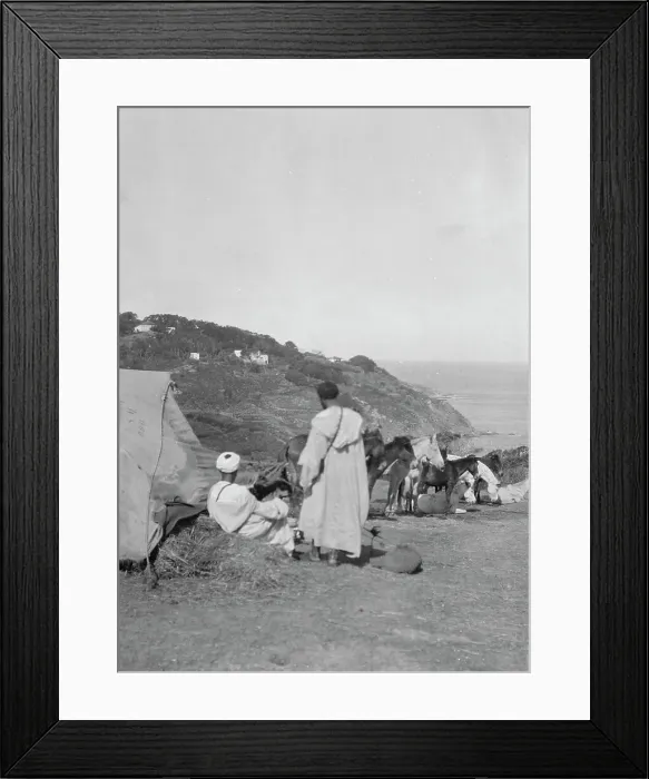 Framed Print : Travel views of Morocco, 1904. Creator: Arnold Genthe Framed Print : Travel views of Morocco, 1904. Creator: Arnold Genthe