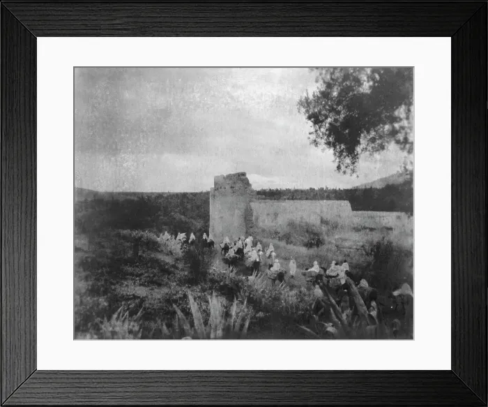 Framed Print : Travel views of Morocco, 1904. Creator: Arnold Genthe Framed Print : Travel views of Morocco, 1904. Creator: Arnold Genthe