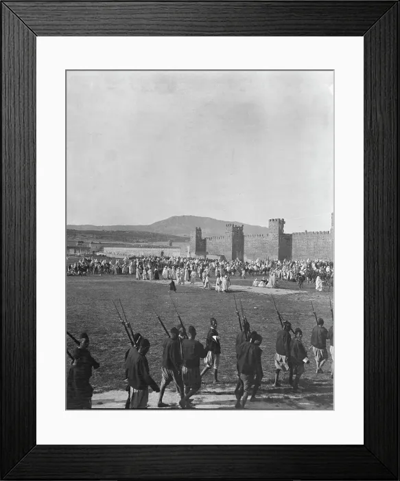 Framed Print : Travel views of Morocco, 1904. Creator: Arnold Genthe Framed Print : Travel views of Morocco, 1904. Creator: Arnold Genthe