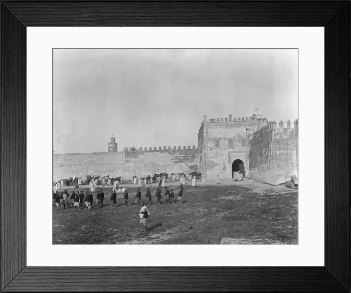 Framed Print : Travel views of Morocco, 1904. Creator: Arnold Genthe Framed Print : Travel views of Morocco, 1904. Creator: Arnold Genthe