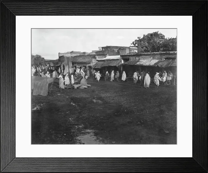 Framed Print : Travel views of Morocco, 1904. Creator: Arnold Genthe