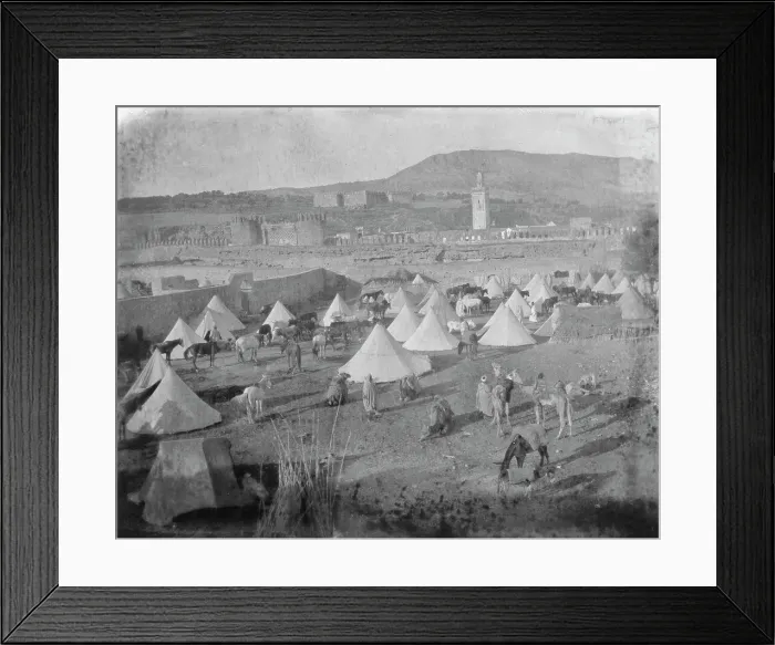 Framed Print : Travel views of Morocco, 1904. Creator: Arnold Genthe Framed Print : Travel views of Morocco, 1904. Creator: Arnold Genthe