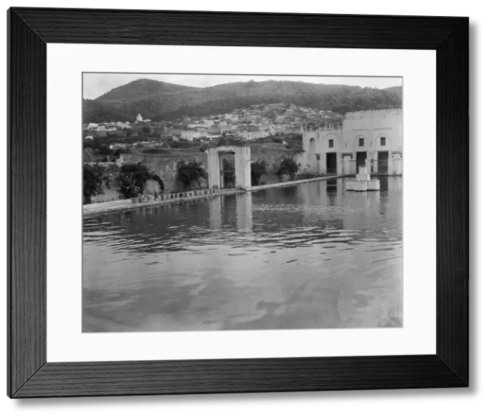 Framed Print : Travel views of Morocco, 1904. Creator: Arnold Genthe Framed Print : Travel views of Morocco, 1904. Creator: Arnold Genthe