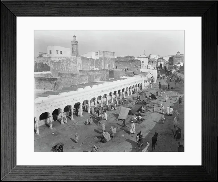 Framed Print : Travel views of Morocco, 1904. Creator: Arnold Genthe Framed Print : Travel views of Morocco, 1904. Creator: Arnold Genthe