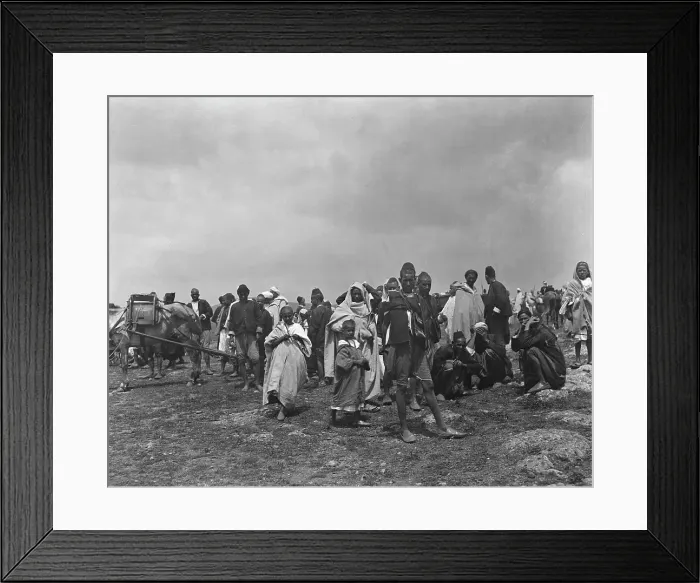 Framed Print : Travel views of Morocco, 1904. Creator: Arnold Genthe Framed Print : Travel views of Morocco, 1904. Creator: Arnold Genthe