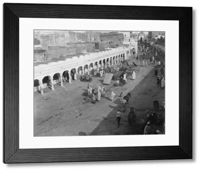 Framed Print : Travel views of Morocco, 1904. Creator: Arnold Genthe Framed Print : Travel views of Morocco, 1904. Creator: Arnold Genthe