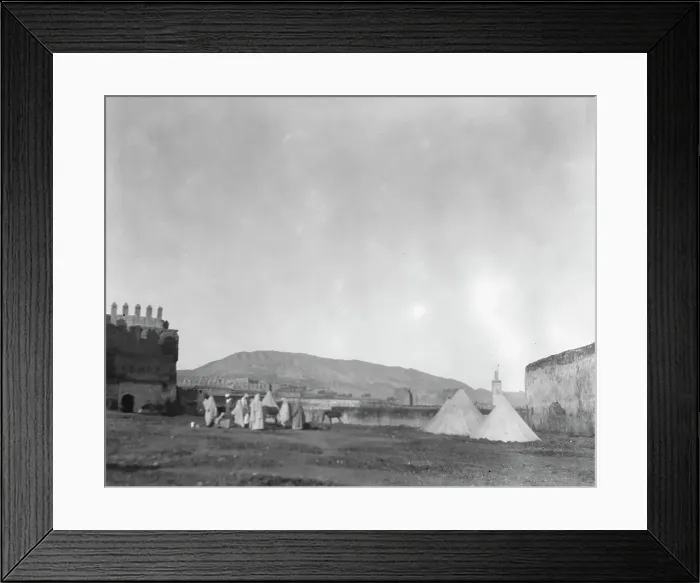 Framed Print : Travel views of Morocco, 1904. Creator: Arnold Genthe Framed Print : Travel views of Morocco, 1904. Creator: Arnold Genthe
