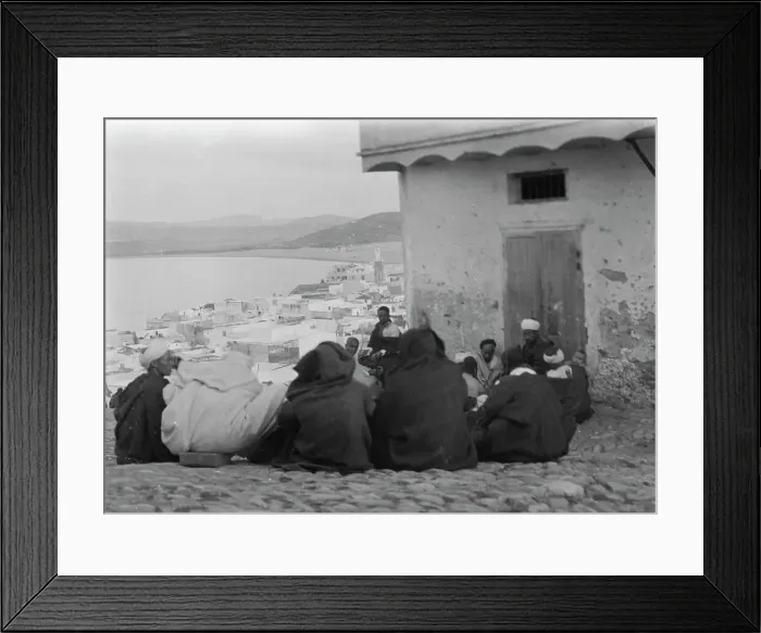 Framed Print : Travel views of Morocco, 1904. Creator: Arnold Genthe Framed Print : Travel views of Morocco, 1904. Creator: Arnold Genthe