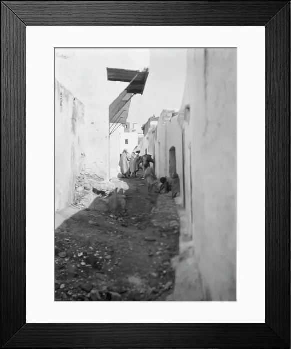 Framed Print : Travel views of Morocco, 1904. Creator: Arnold Genthe Framed Print : Travel views of Morocco, 1904. Creator: Arnold Genthe