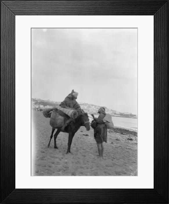 Framed Print : Travel views of Morocco, 1904. Creator: Arnold Genthe Framed Print : Travel views of Morocco, 1904. Creator: Arnold Genthe