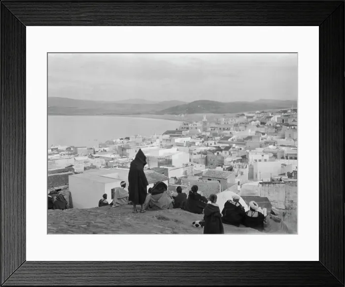 Framed Print : Travel views of Morocco, 1904. Creator: Arnold Genthe Framed Print : Travel views of Morocco, 1904. Creator: Arnold Genthe