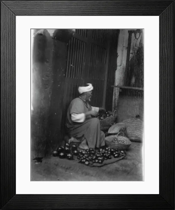 Framed Print : Travel views of Morocco, 1904. Creator: Arnold Genthe Framed Print : Travel views of Morocco, 1904. Creator: Arnold Genthe