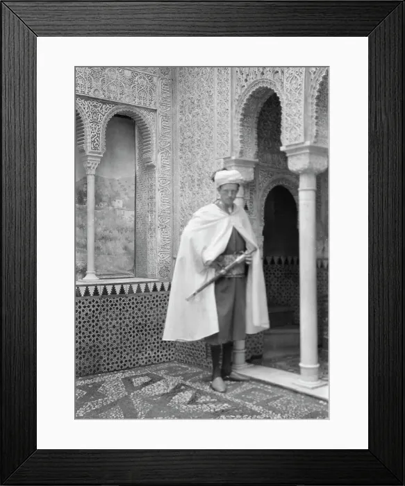 Framed Print : Travel views of Morocco, 1904. Creator: Arnold Genthe Framed Print : Travel views of Morocco, 1904. Creator: Arnold Genthe