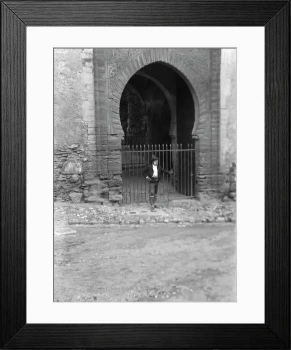 Framed Print : Travel views of Morocco, 1904. Creator: Arnold Genthe Framed Print : Travel views of Morocco, 1904. Creator: Arnold Genthe