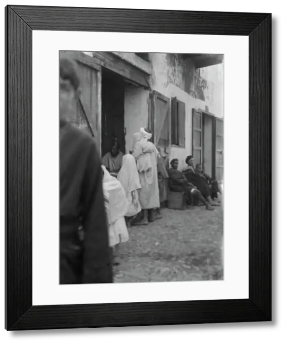Framed Print : Travel views of Morocco, 1904. Creator: Arnold Genthe Framed Print : Travel views of Morocco, 1904. Creator: Arnold Genthe