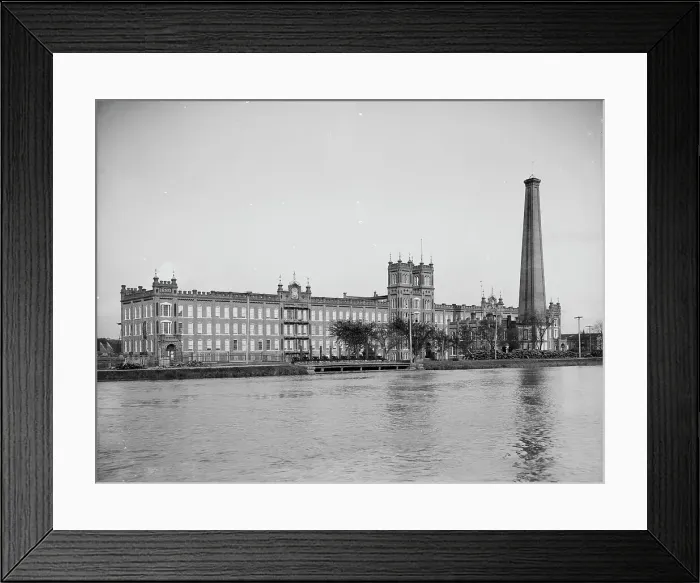 Framed Print : Sibley Cotton Mills, Augusta, Ga. c1903. Creator: Unknown Framed Print : Sibley Cotton Mills, Augusta, Ga. c1903. Creator: Unknown