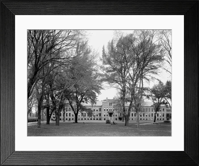 Framed Print : Shops, U.S. Armory, Springfield, Mass. between 1900 and 1920. Creator: Unknown Framed Print : Shops, U.S. Armory, Springfield, Mass. between 1900 and 1920. Creator: Unknown