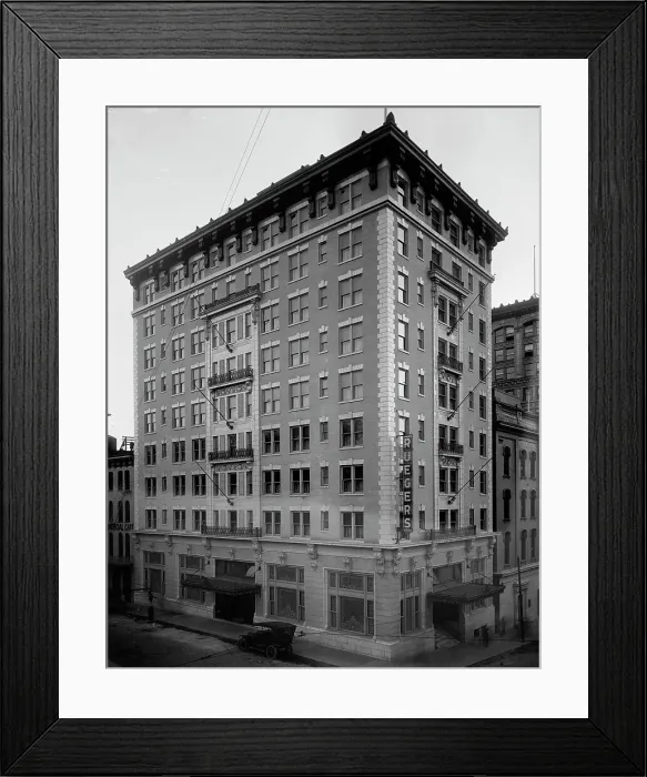 Framed Print : Hotel Bancroft, Worcester, Mass. between 1913 and 1920. Creator: Unknown Framed Print : Hotel Bancroft, Worcester, Mass. between 1913 and 1920. Creator: Unknown