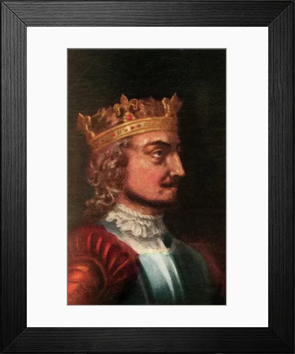 Framed Print : Stephen (Of Blois), (c1911). Creator: Unknown Framed Print : Stephen (Of Blois), (c1911). Creator: Unknown