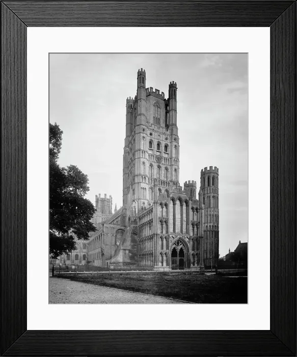 Framed Print : Ely Cathedral, [Cambridgeshire, England], between 1900 and 1920. Creator: Unknown