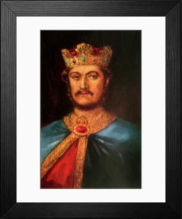 Framed Print : Richard I (Coeur De Lion), (c1911). Creator: Unknown Framed Print : Richard I (Coeur De Lion), (c1911). Creator: Unknown