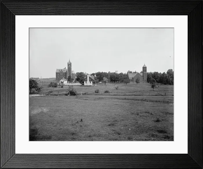 Framed Print : Pennsylvania College, Gettysburg, c1903. Creator: Unknown Framed Print : Pennsylvania College, Gettysburg, c1903. Creator: Unknown