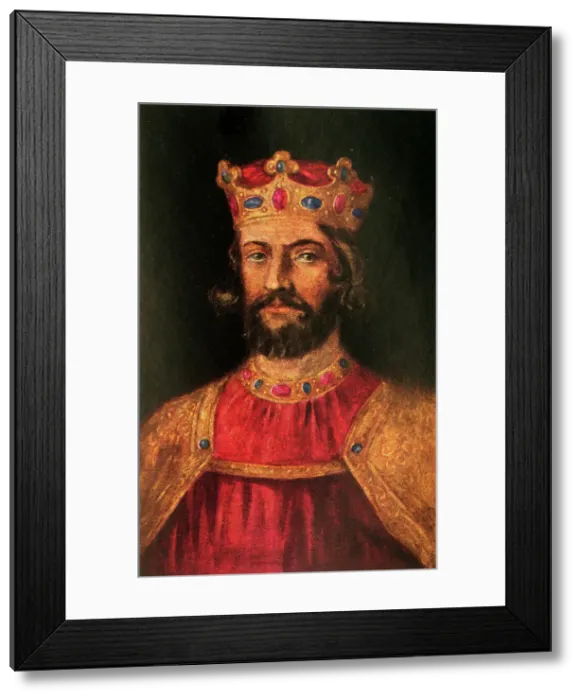 Framed Print : John (Lackland), (c1911). Creator: Unknown Framed Print : John (Lackland), (c1911). Creator: Unknown
