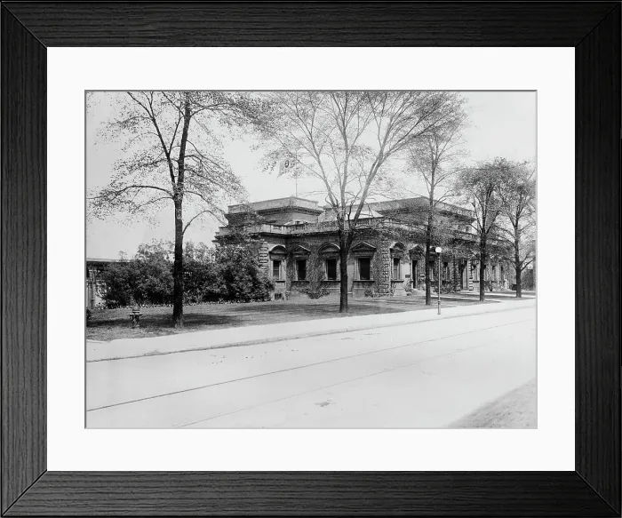 Framed Print : Distillery offices, Hiram Walker & Sons, Ltd. south front, Walkerville, Ont. between 1900 and 1920 Creator: Unknown. Distillery offices, Hiram Walker & Sons, Ltd. south front, Walkerville, Ont. between 1900 and 1920 Creator: Unknown Framed Print : Distillery offices, Hiram Walker & Sons, Ltd. south front, Walkerville, Ont. between 1900 and 1920 Creator: Unknown. Distillery offices, Hiram Walker & Sons, Ltd. south front, Walkerville, Ont. between 1900 and 1920 Creator: Unknown