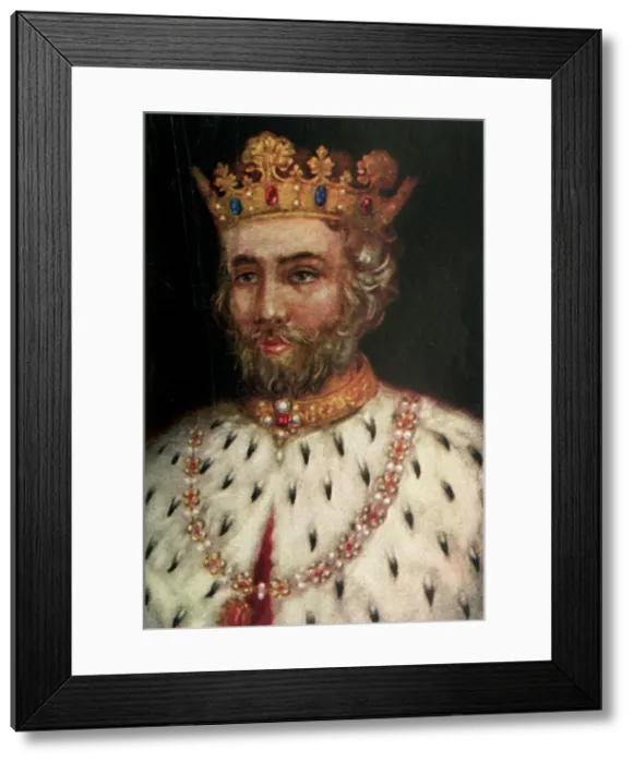 Framed Print : Edward II, (c1911). Creator: Unknown Framed Print : Edward II, (c1911). Creator: Unknown