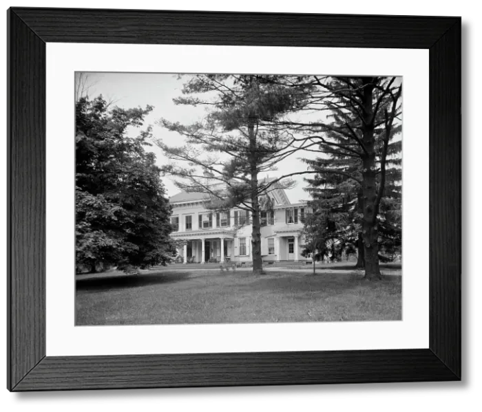 Framed Print : Westland, Home of Grover Cleveland, Princeton, N.J. c1903. Creator: Unknown Framed Print : Westland, Home of Grover Cleveland, Princeton, N.J. c1903. Creator: Unknown