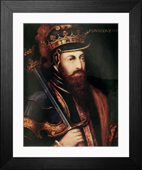 Framed Print : Edward III, (c1911). Creator: Unknown Framed Print : Edward III, (c1911). Creator: Unknown