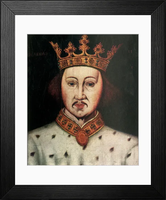 Framed Print : Richard II, (c1911). Creator: Unknown Framed Print : Richard II, (c1911). Creator: Unknown