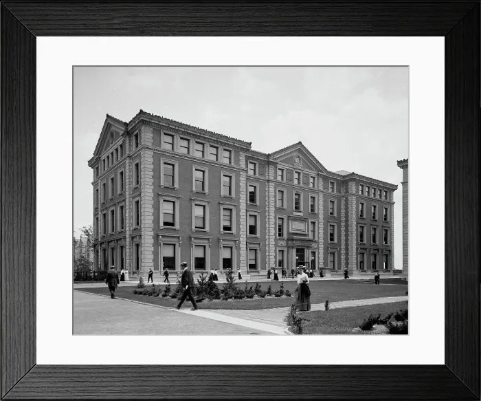 Framed Print : Schermerhorn Hall, Columbia University, N.Y. between 1900 and 1906. Creator: Unknown Framed Print : Schermerhorn Hall, Columbia University, N.Y. between 1900 and 1906. Creator: Unknown