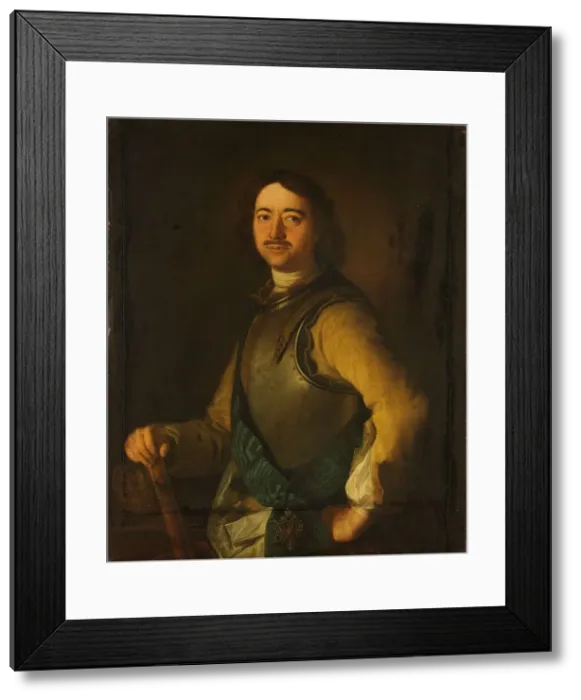 Framed Print : Peter the Great, tsar of Russia, 1700-1749. Creator: Unknown Framed Print : Peter the Great, tsar of Russia, 1700-1749. Creator: Unknown