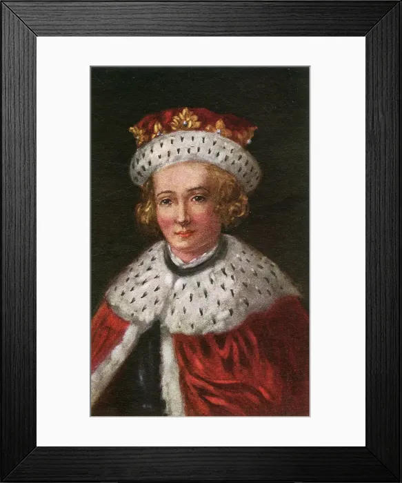 Framed Print : Edward V, (c1911). Creator: Unknown Framed Print : Edward V, (c1911). Creator: Unknown