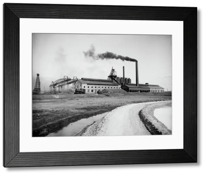 Framed Print : Detroit Iron and Steel Co. Detroit, Mich. c1903. Creator: Unknown Framed Print : Detroit Iron and Steel Co. Detroit, Mich. c1903. Creator: Unknown