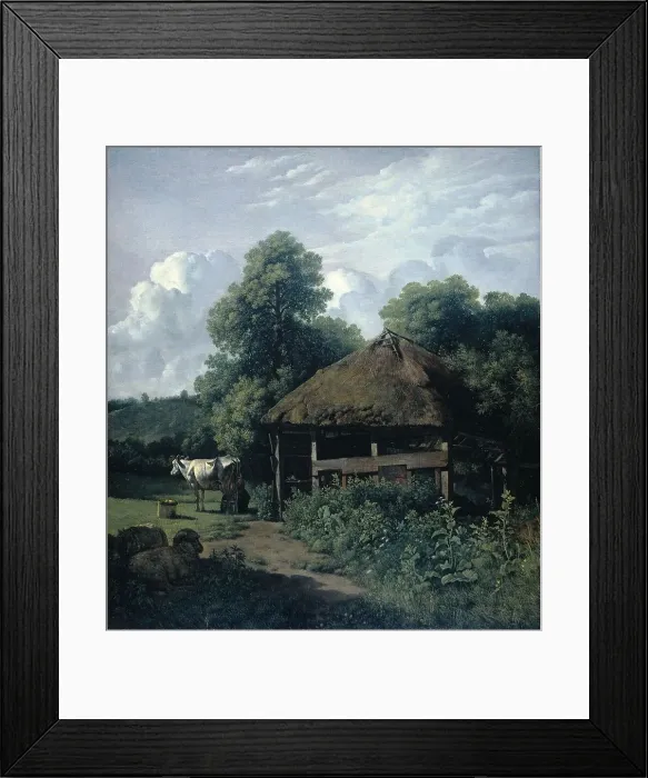 Framed Print : Farm Building in Gelderland, 1805-1810. Creator: Wouter Johannes van Troostwijk Framed Print : Farm Building in Gelderland, 1805-1810. Creator: Wouter Johannes van Troostwijk