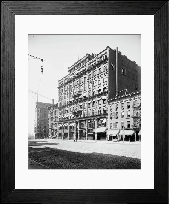 Framed Print : Perry Payne Blg. Cleveland, ca 1900. Creator: Unknown Framed Print : Perry Payne Blg. Cleveland, ca 1900. Creator: Unknown