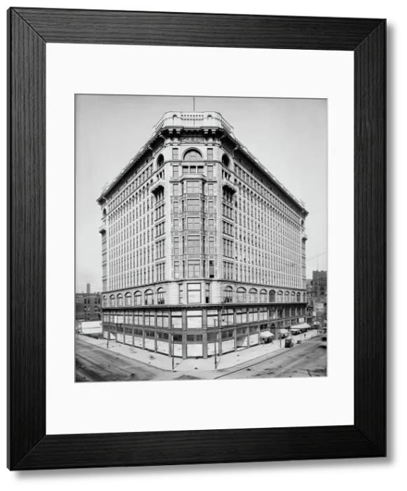 Framed Print : Rose Building, Cleveland, ca 1900. Creator: Unknown Framed Print : Rose Building, Cleveland, ca 1900. Creator: Unknown