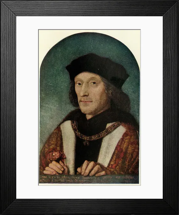 Framed Print : Henry VII, (c1911). Creator: Unknown Framed Print : Henry VII, (c1911). Creator: Unknown