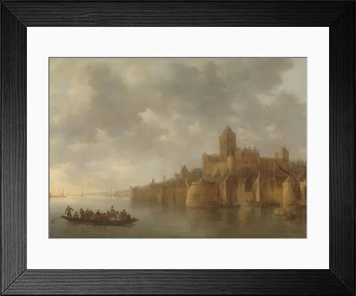Framed Print : The Valkhof in Nijmegen, 1641. Creator: Jan van Goyen Framed Print : The Valkhof in Nijmegen, 1641. Creator: Jan van Goyen