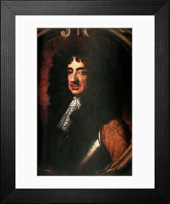 Framed Print : Charles II, (c1911). Creator: Unknown Framed Print : Charles II, (c1911). Creator: Unknown
