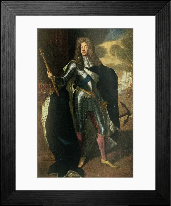 Framed Print : James II, (c1911). Creator: Unknown Framed Print : James II, (c1911). Creator: Unknown