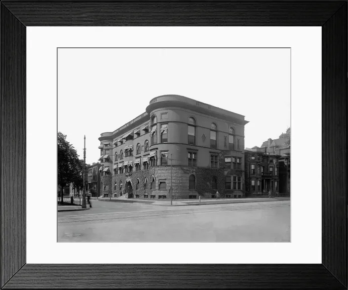 Framed Print : Detroit Club, between 1900 and 1906. Creator: Unknown Framed Print : Detroit Club, between 1900 and 1906. Creator: Unknown