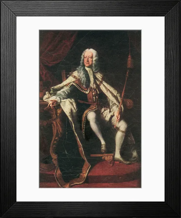 Framed Print : George II, (c1911). Creator: Unknown